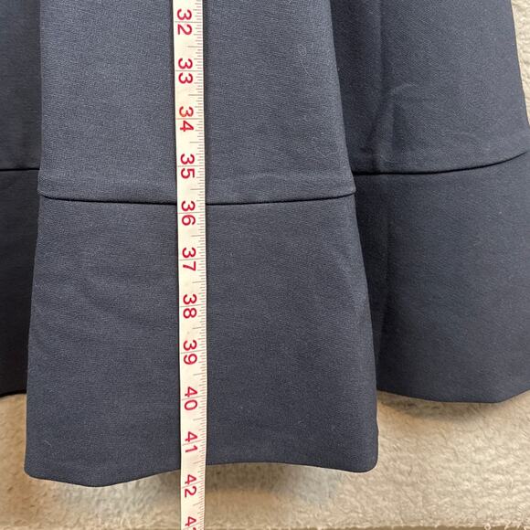 Design Collective Women's Plus Size Fit & Flare Dress Navy Blue Gold Zipper 18W - Picture 5 of 8